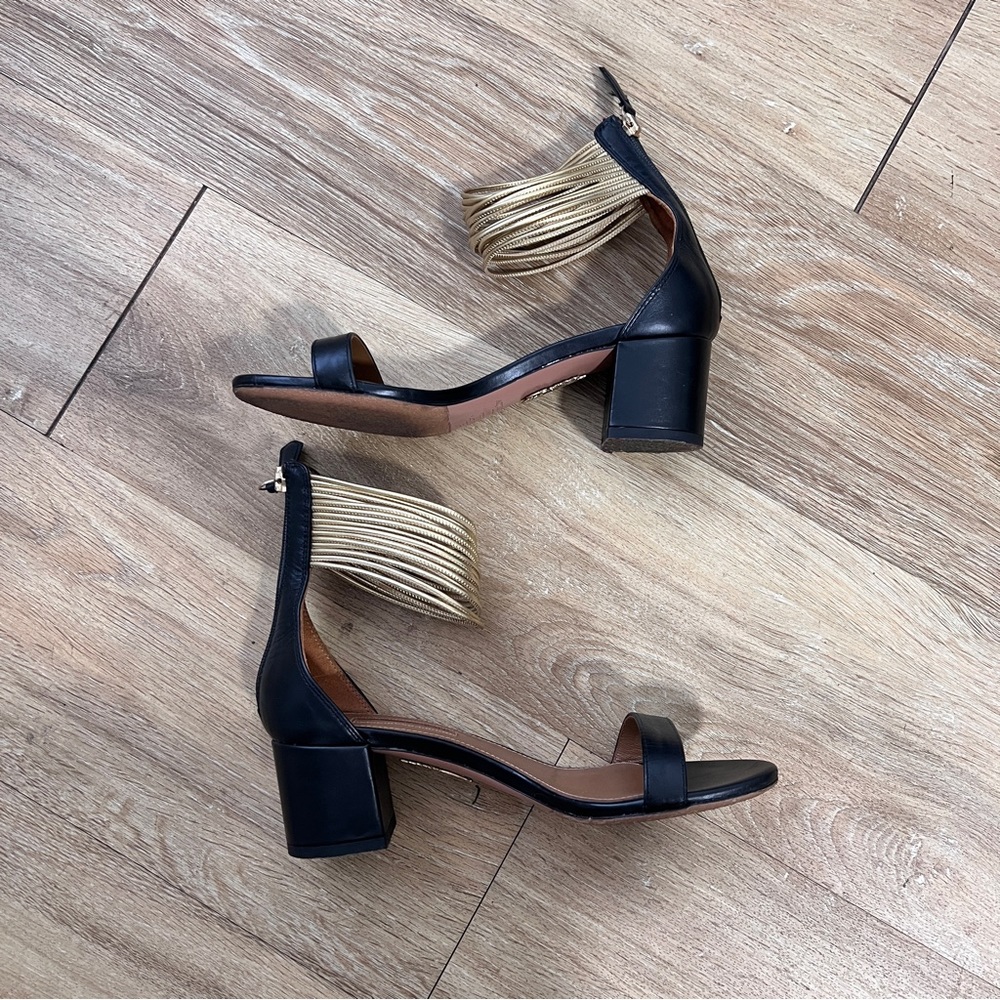 Aquazzura Ankle Strap Heel Sandals